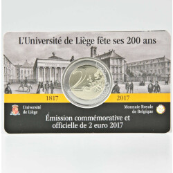 2 Euro Gedenkmünze Belgien 2017 st -...