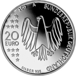 20 Euro Deutschland 2017 Silber PP - 500 Jahre Reformation