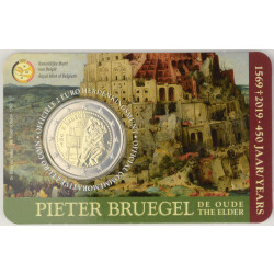 2 Euro Gedenkm&uuml;nze Belgien 2019 st - Pieter...