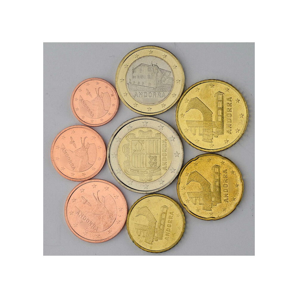 Österreich 1 Cent - 1 Euro Kleinmünzensatz 2022