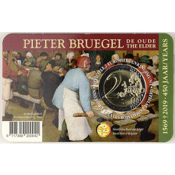 2 Euro Gedenkmünze Belgien 2019 st - Pieter Bruegel...