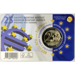 2 Euro Gedenkmünze Belgien 2019 st -...