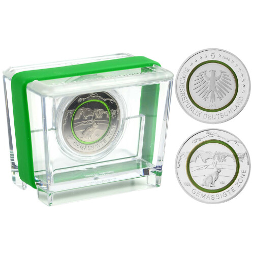 5 Euro Gedenkmünze Deuschland 2019 PP - Gemäßigte Zone