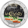 2 Euro Irland 2019 - Dail Eireann - coloriert / mit Farbe