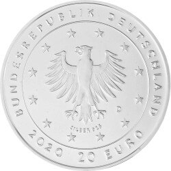 20 Euro Deutschland 2020 Silber bfr. - Der Wolf und die sieben Geißlein