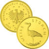 20 Euro Goldmünze "Weißstorch" - Deutschland 2020 - Serie: "Heimische Vögel" - J Hamburg