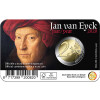 2 Euro Gedenkmünze Belgien 2020 st - Jan van Eyck - wallonischer Blister (FR/DE)