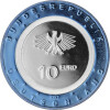 10 Euro Gedenkmünze Deutschland 2021 PP - Auf dem Wasser - D München