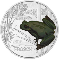 3 Euro Tier-Taler Österreich 2018 - Frosch