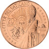 20 Euro Gedenkmünze Vatikan 2021 Kupfer - Kunst und Glaube - St. Peter / Heiliger Petrus