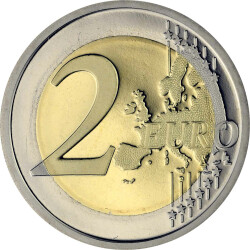 2 Euro Gedenkmünze Vatikan 2021 PP - Caravaggio - im Etui