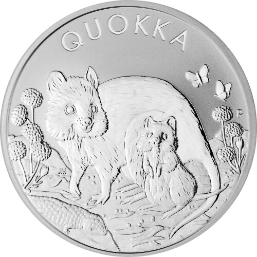 1 Unze Silber Quokka 2021