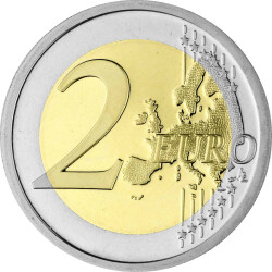 2 Euro Gedenkmünze Vatikan 2022 PP - Mutter Theresa - im Etui