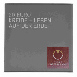 20 Euro Gedenkmünze Österreich 2014 - Kreide / Leben auf der Erde