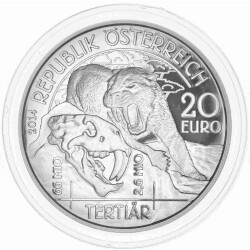 20 Euro Gedenkmünze Österreich 2014 - Tertiär / Leben auf der Erde