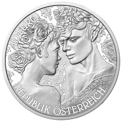 10 Euro Gedenkmünze Österreich 2021 Silber hgh - Die Rose