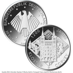 Jahressatz: 4 x 20 Euro Deutschland 2022 Silber bfr. - Alle vier Ausgaben!