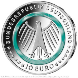 10 Euro Gedenkmünze Deutschland 2022 PP - Pflege