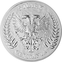 5 Mark Germania 2022 st - 1 Unze Silber