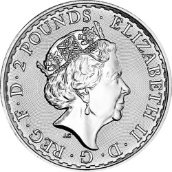 1 Unze Silber Britannia 2023 - Queen Elisabeth II.