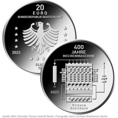 3-Euro-Münze Steinkoralle