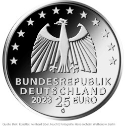 25 Euro Deutschland 2023 Silber bfr. - Schwibbogen