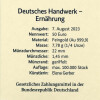 50 Euro Gold Deutschland 2023 - "Ernährung" - Serie: Deutsches Handwerk - D München