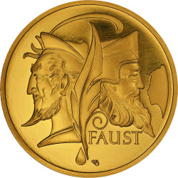 100 Euro Deutschland 2023 Gold st -  J. W. Goethe "Faust"