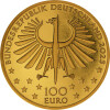 100 Euro Deutschland 2023 Gold st -  J. W. Goethe "Faust" - J Hamburg