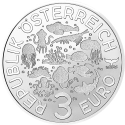 3 € Österreich 2024 - Zwergtintenfisch