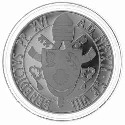 5 Euro Gedenkmünze Vatikan 2012 Silber PP - 100. Geburtstag Joh. Paul I.