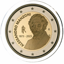 2 Euro Gedenkmünze Italien 2023 PP - Alessandro Manzoni