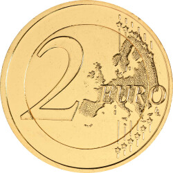 5 x 2 Euro Deutschland 2023 - Elbphilharmonie (A-J) - vergoldet