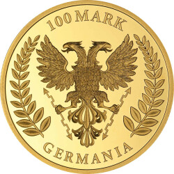 100 Mark Germania 2023 PP - 1 Unze Gold