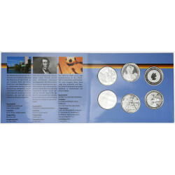 10 Euro Gedenkmünzen-Set Deutschland 2003 Polierte...