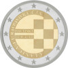 2 Euro Gedenkmünze Kroatien 2023 bfr. - Euro Einführung