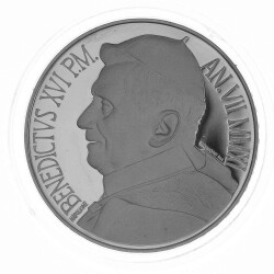 5 Euro Gedenkmünze Vatikan 2011 Silber PP - Weltfriedenstag