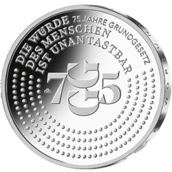 20 Euro Deutschland 2024 Silber PP - Grundgesetz