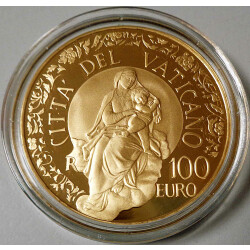 100 Euro Gedenkmünze Vatikan 2012 Gold PP - Madonna...