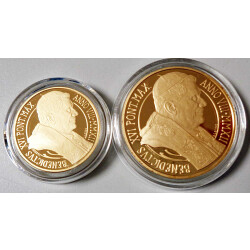 20 + 50 Euro Gold Gedenkmünzen-Set Vatikan 2012 - Bekehrung des hl Paul