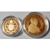 20 + 50 Euro Gold Gedenkmünzen-Set Vatikan 2013 - Päpste Julius und Leo