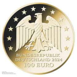 100 Euro Deutschland 2024 Gold st -  Kleist "Der...