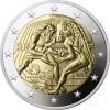 5 x 2 Euro Gedenkmünze Frankreich 2024 st - Olympia Herkules - Blister