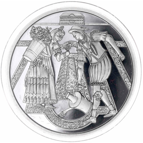 10 Euro Gedenkmünze Österreich 2003 Silber PP - Schloss Hof