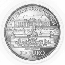 10 Euro Gedenkmünze Österreich 2003 Silber PP - Schloss Hof