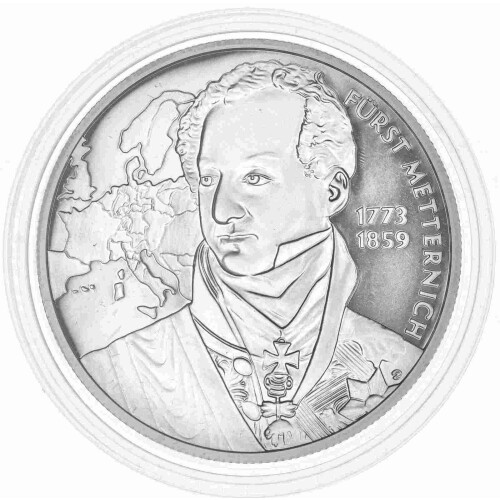 20 Euro Gedenkmünze Österreich 2003 Silber PP - Das Biedermeier