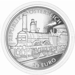 20 Euro Gedenkmünze Österreich 2003 Silber PP -...