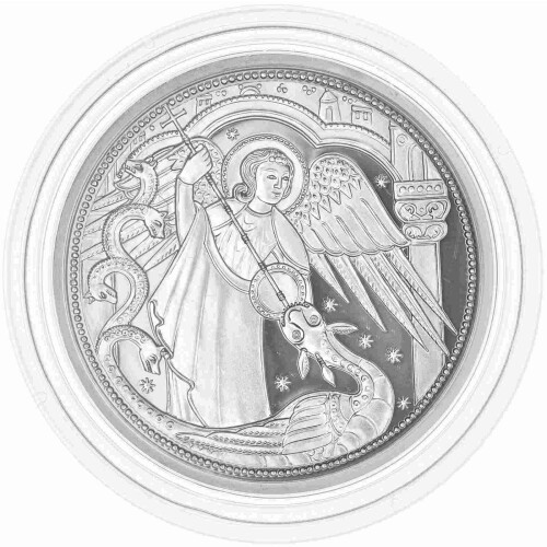 10 Euro Gedenkmünze Österreich 2017 PP Silber - Michael - Der Schutzengel