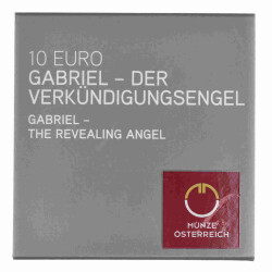 10 Euro Gedenkmünze Österreich 2017 PP Silber - Gabriel - Der Verkündungsengel