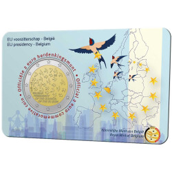 2 Euro Gedenkmünze Belgien 2024 st -...